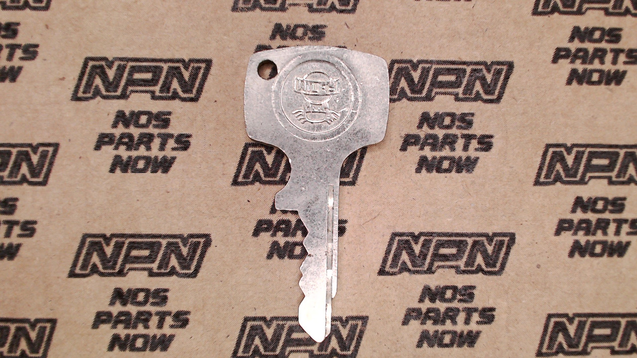 NOS Honda OEM Ignition Switch & Lock Key Ward Cut Single Groove NA4266