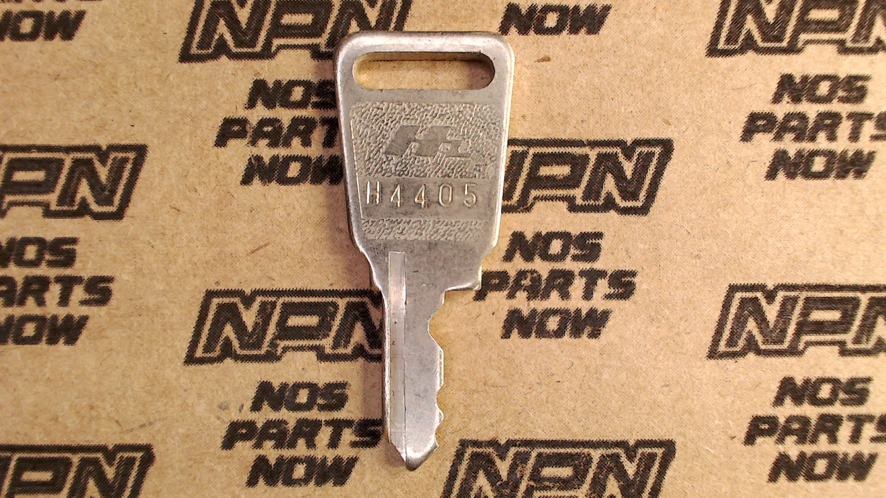 NOS Honda OEM Ignition Switch & Lock Key Single Groove H4405
