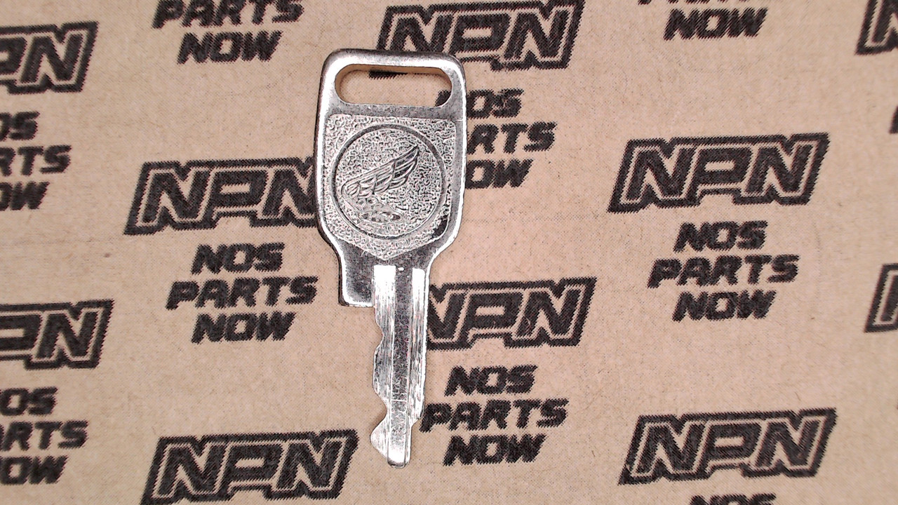 NOS Honda OEM Ignition Switch & Lock Key Ward Cut Single Groove T3729