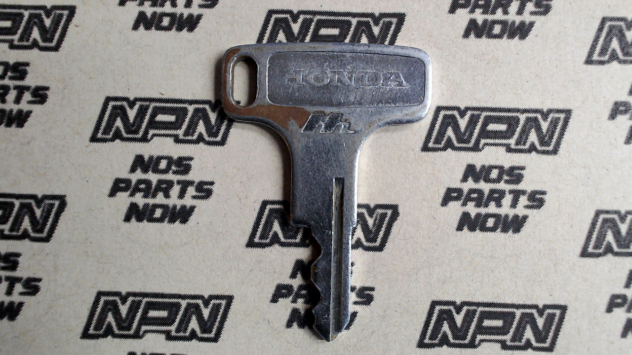 NOS Honda OEM Ignition Switch & Lock Key Single Groove  H7808