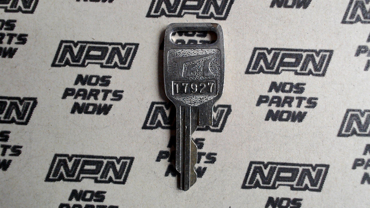 NOS Honda OEM Ignition Switch & Lock Key Ward Cut Double Groove T7927