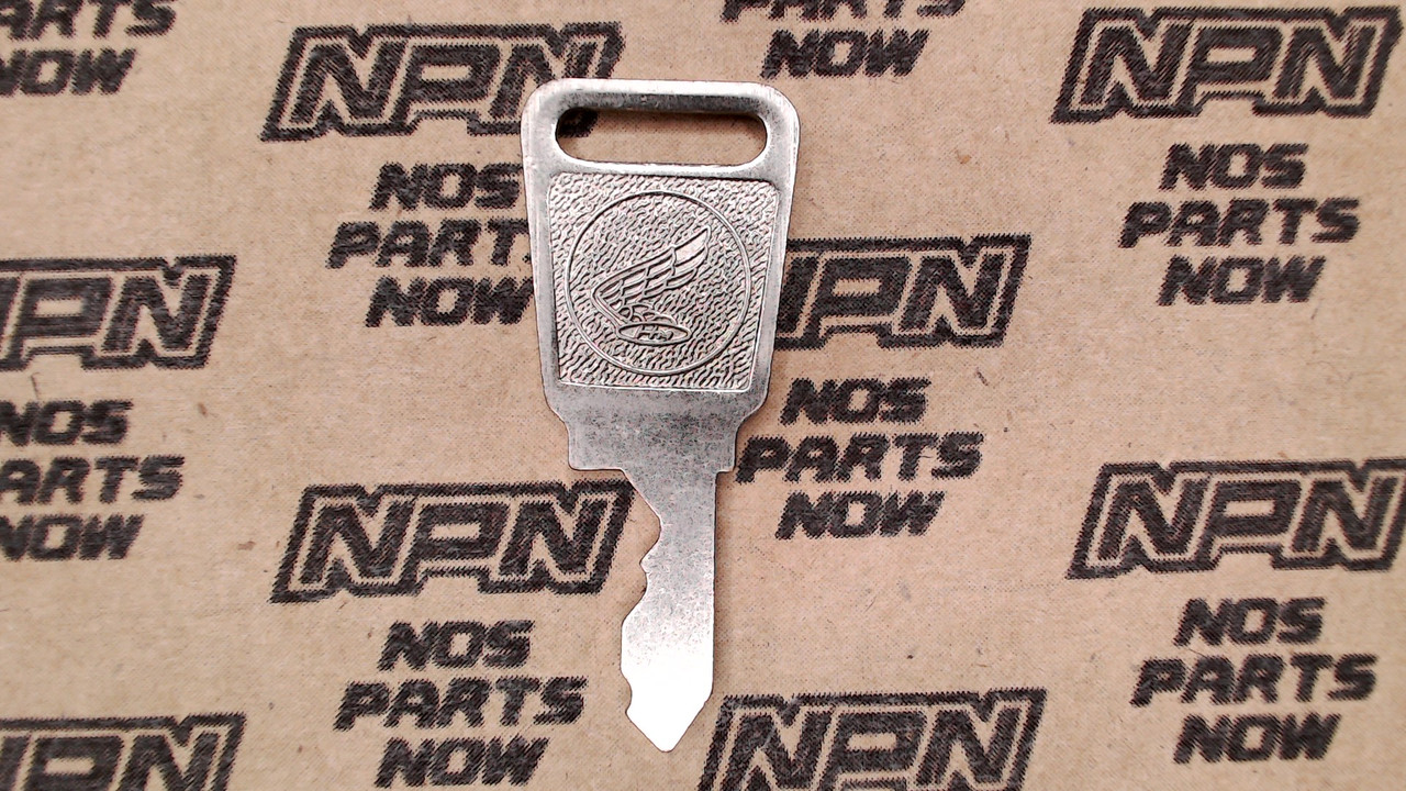 NOS Honda OEM Ignition Switch & Lock Key Double Groove H1023