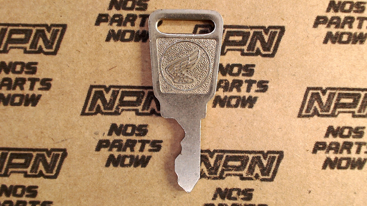 NOS Honda OEM Ignition Switch & Lock Key Double Groove H7089