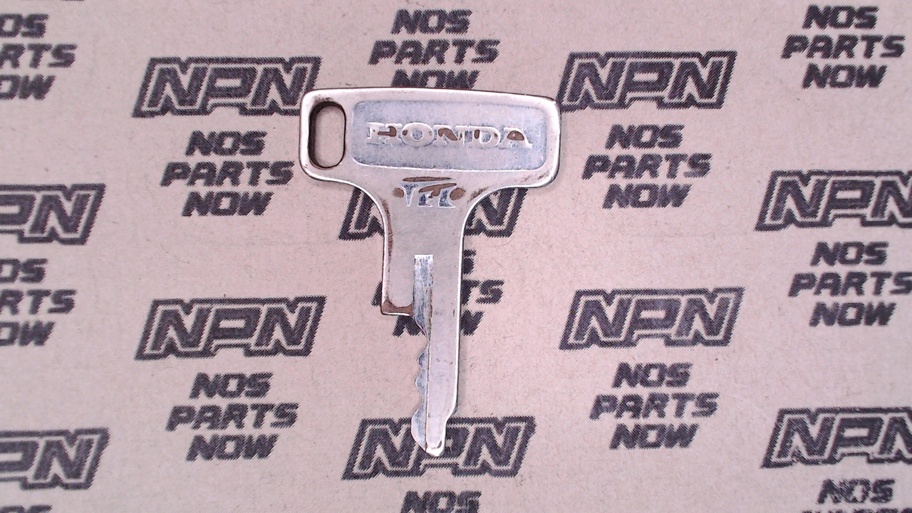 Vintage Used OEM Honda Ignition Switch & Lock Key Ward Cut Double Groove T9645