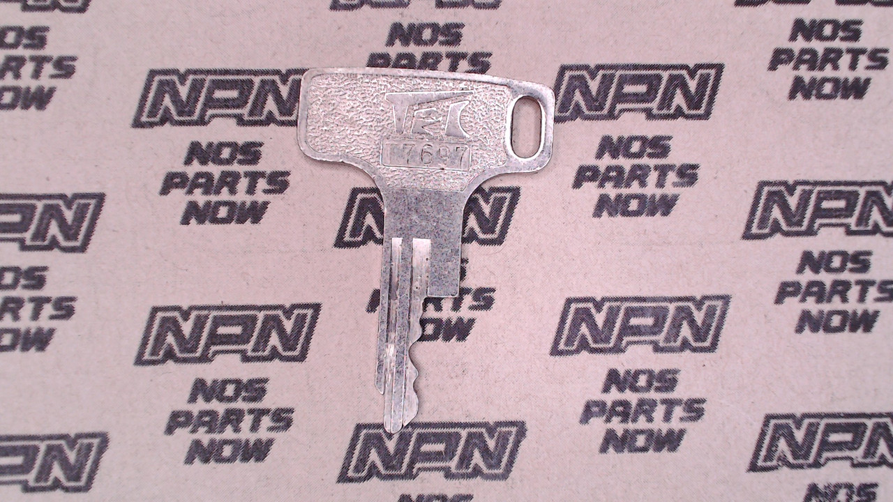 NOS Honda OEM Ignition Switch & Lock Key Ward Cut Double Groove T7697