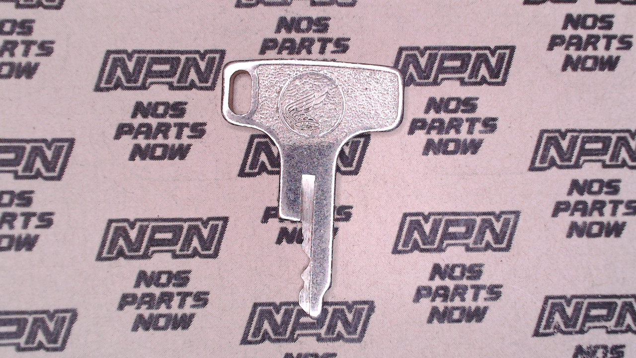NOS Honda OEM Ignition Switch & Lock Key Ward Cut Double Groove T7697