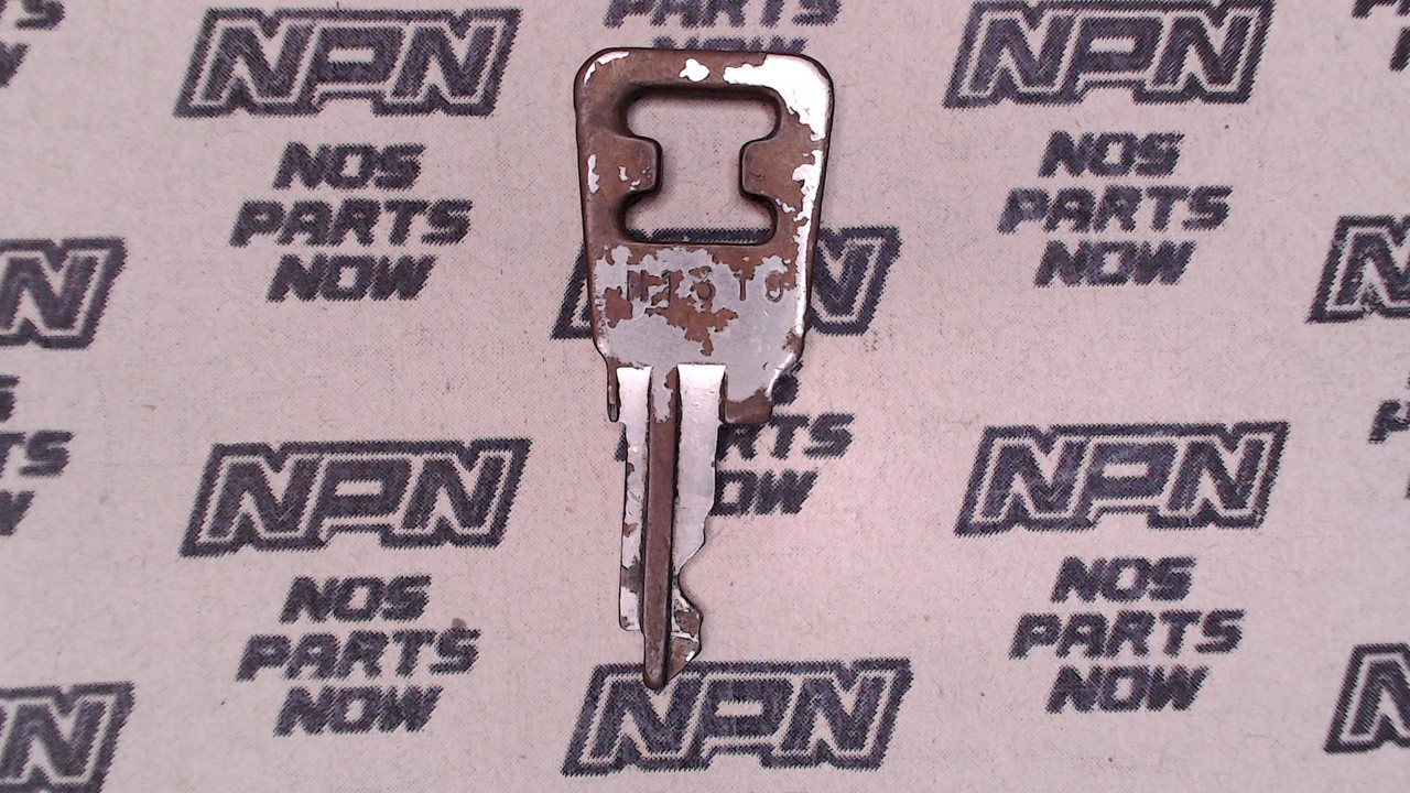 Vintage Used OEM Honda Ignition Switch & Lock Key Ward Cut Double Groove H1310