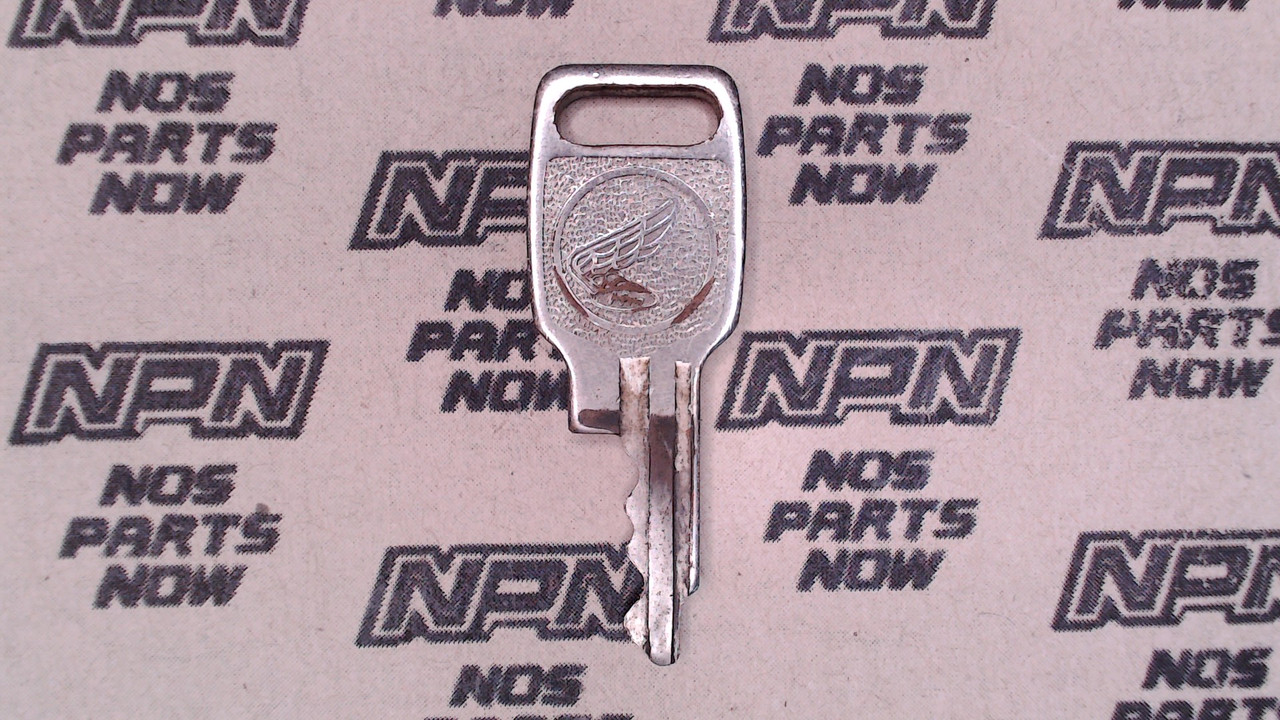 Vintage Used OEM Honda Ignition Switch & Lock Key Ward Cut Single Groove T3879
