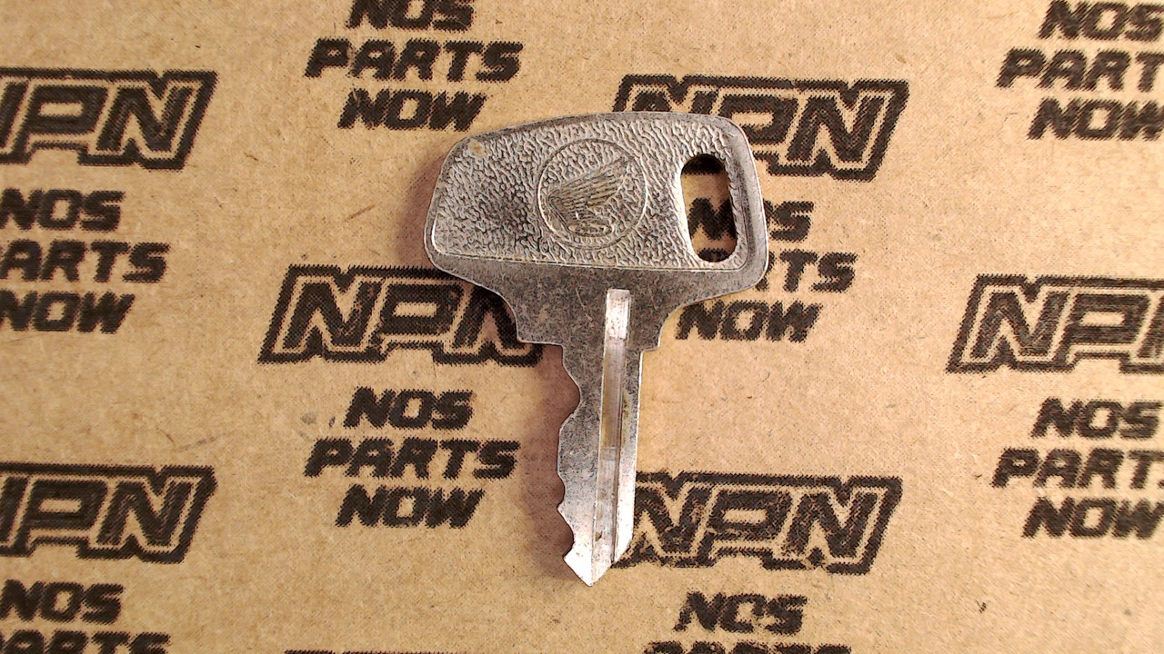 NOS Honda OEM Ignition Switch & Lock Key Single Groove H8708