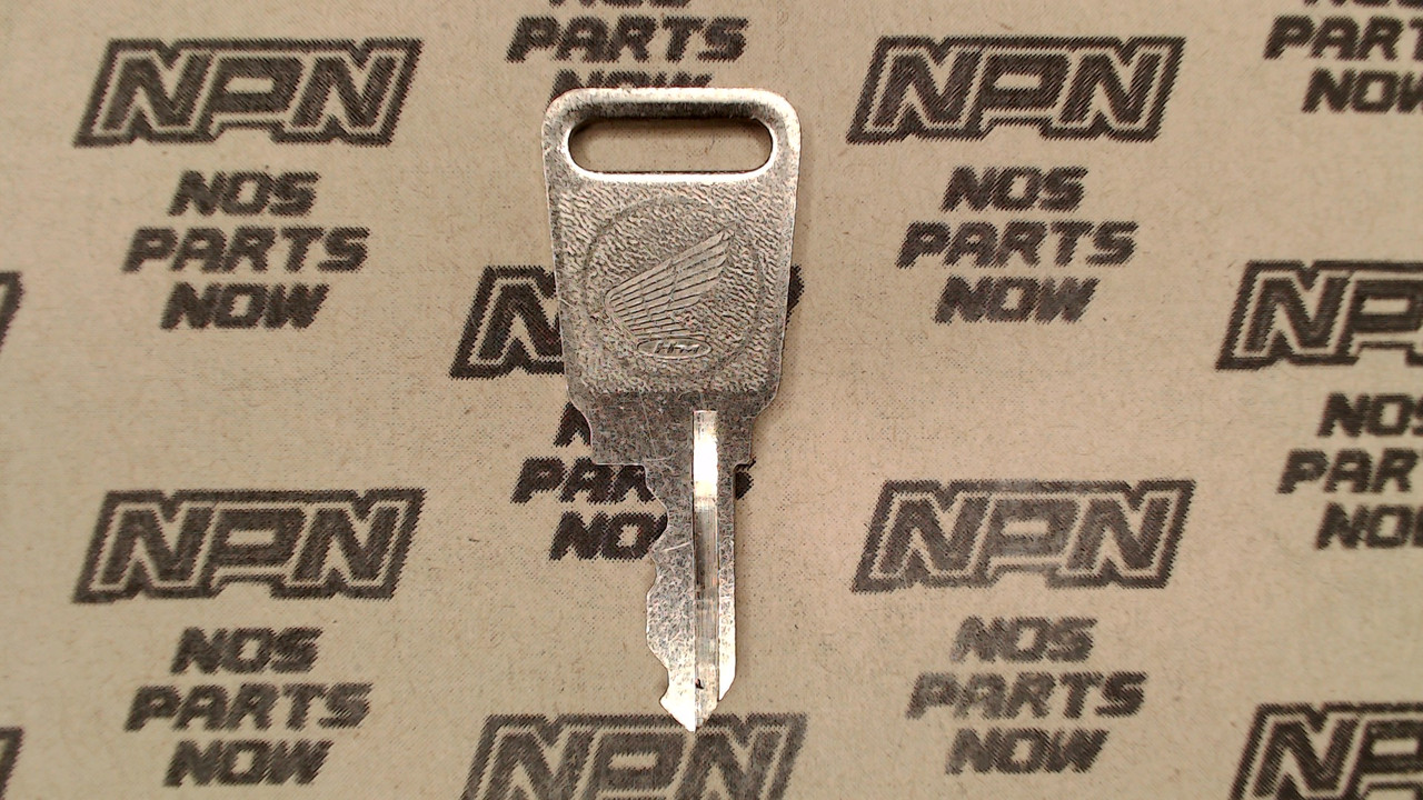 NOS Honda OEM Ignition Switch & Lock Key Single Groove H8078