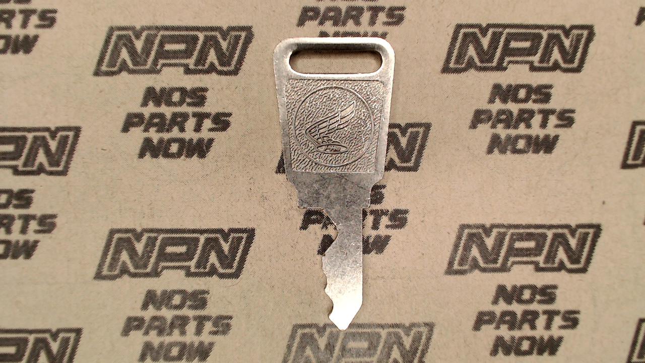 NOS Honda OEM Ignition Switch & Lock Key Double Groove H8709