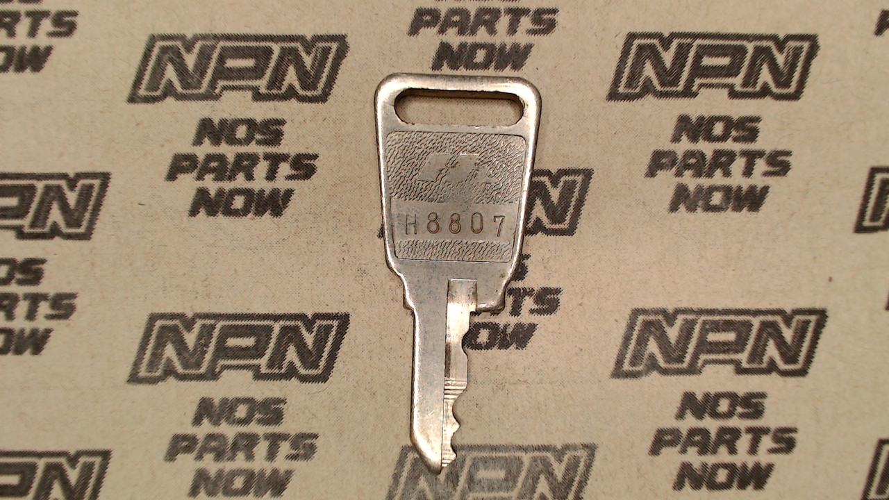NOS Honda OEM Ignition Switch & Lock Key Single Groove H8807