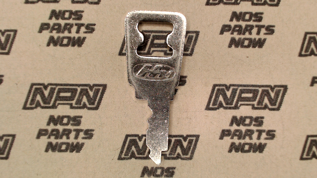 NOS Honda OEM Ignition Switch & Lock Key Ward Cut Single Groove H8078