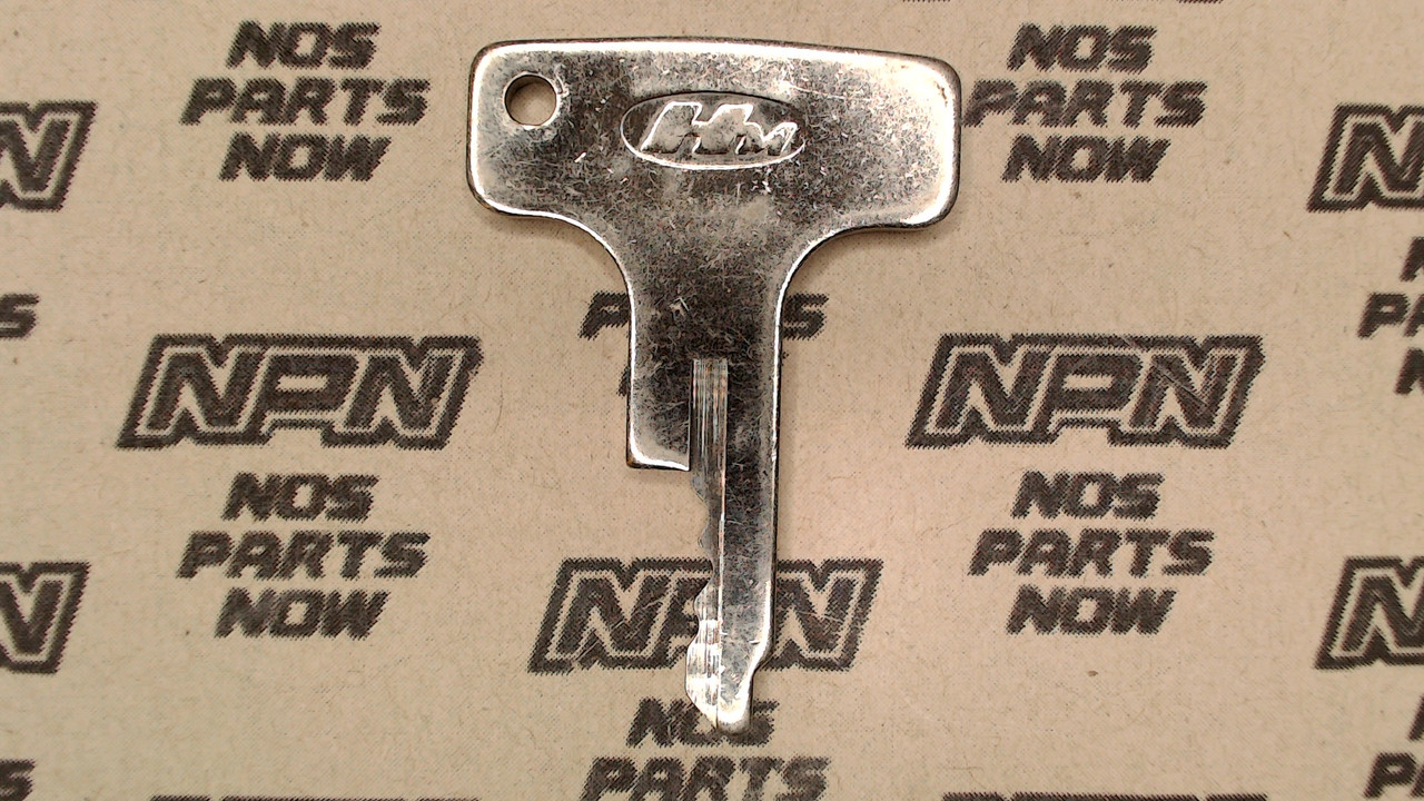 NOS Honda OEM Ignition Switch & Lock Key Ward Cut Double Groove T9564