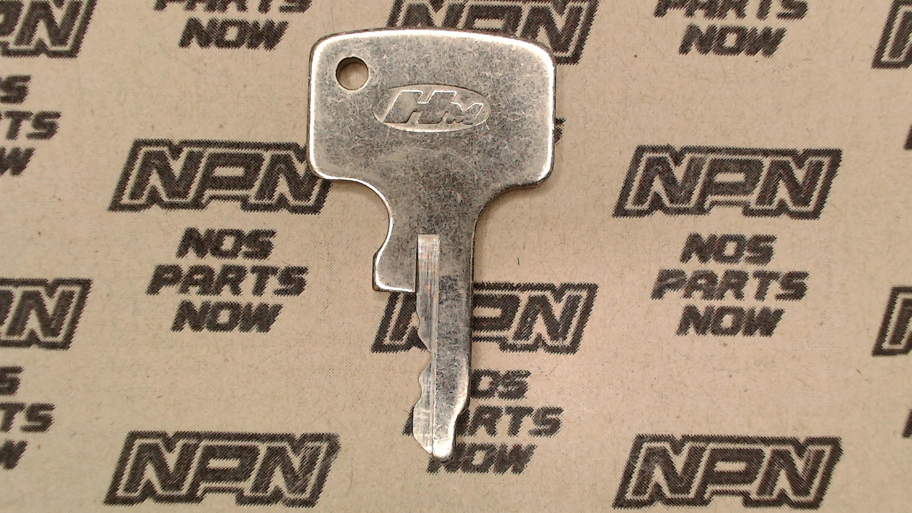 NOS Honda OEM Ignition Switch & Lock Key Ward Cut Double Groove T6346