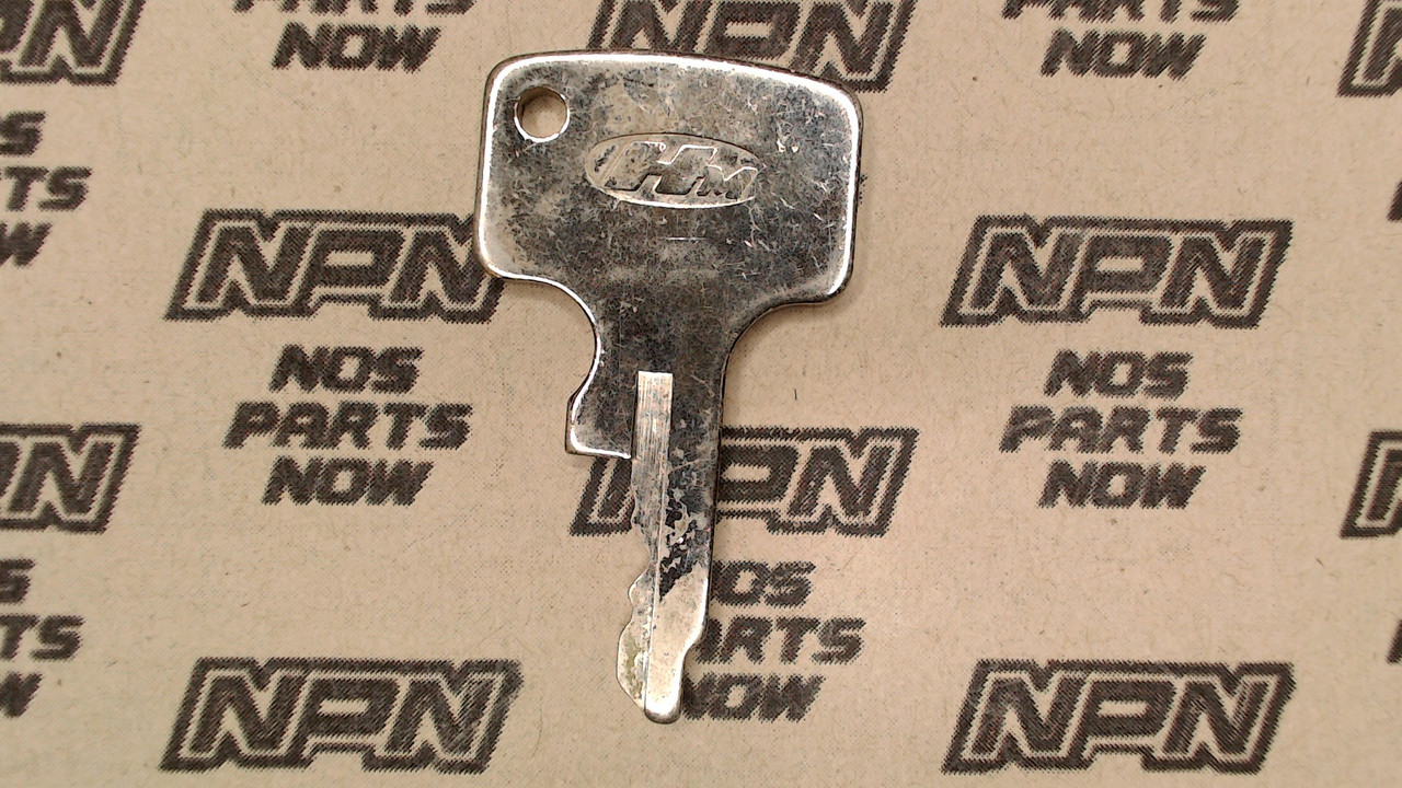 NOS Honda OEM Ignition Switch & Lock Key Ward Cut Double Groove T6346