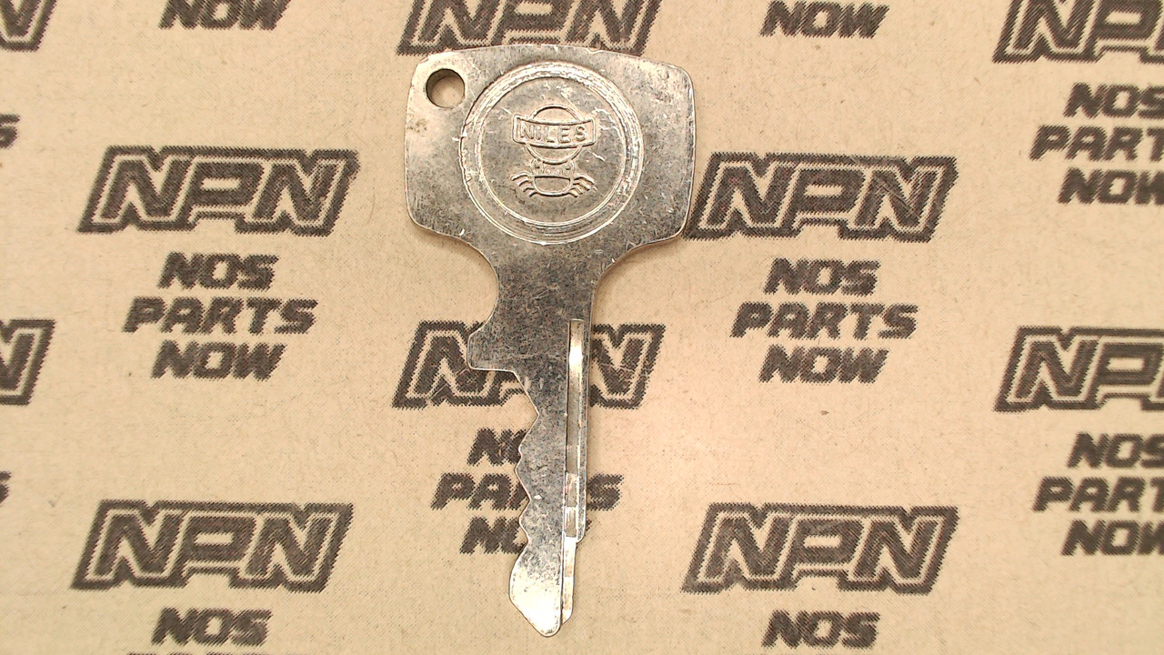 NOS Honda OEM Ignition Switch & Lock Key Ward Cut Single Groove NA6628