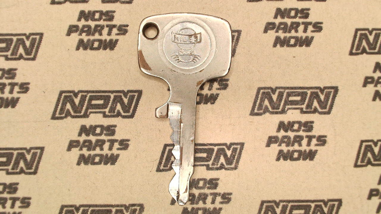 Vintage Used OEM Honda Ignition Switch & Lock Key Ward Cut Single Groove B6642