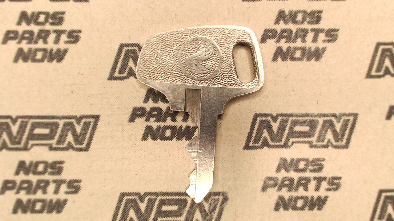 NOS Honda OEM Ignition Switch & Lock Key Single Groove H6303