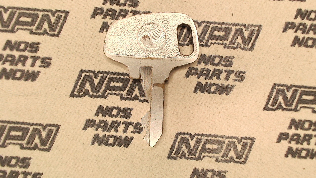 Vintage Used OEM Honda Ignition Switch & Lock Key Single Groove H6039
