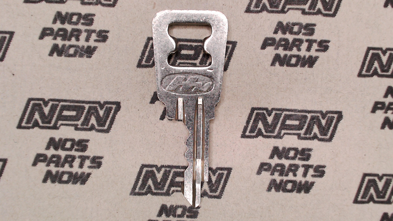 NOS Honda OEM Ignition Switch & Lock Key Ward Cut Single Groove H9723