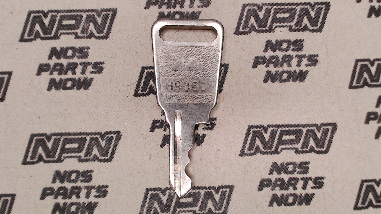 NOS Honda OEM Ignition Switch & Lock Key Single Groove H9360