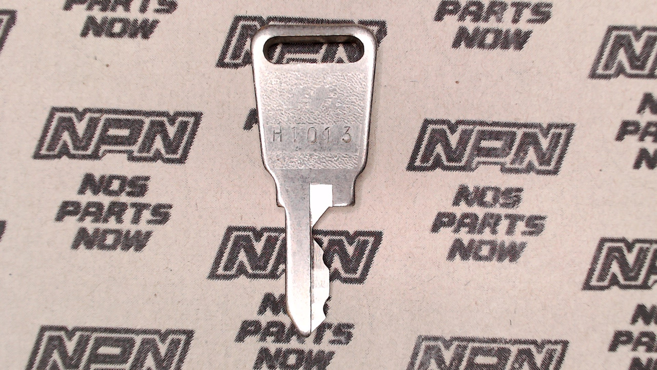 NOS Honda OEM Ignition Switch & Lock Key Single Grove H1013