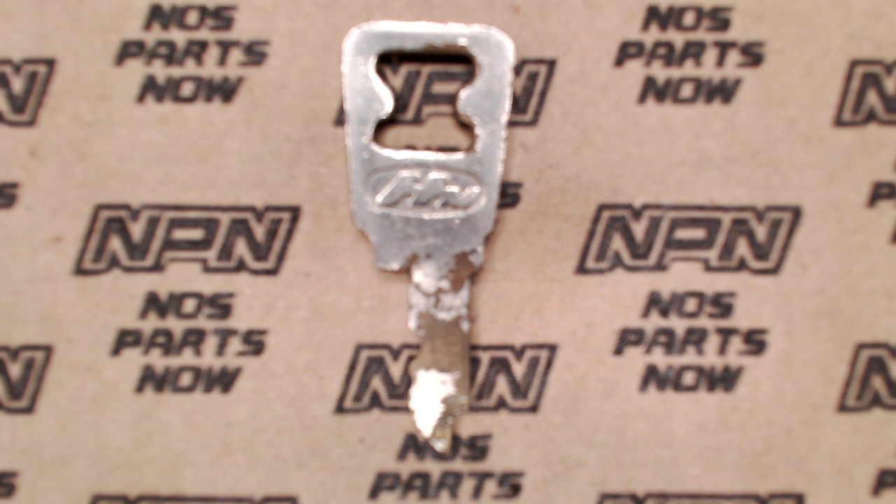 Vintage Used OEM Honda Ignition Switch & Lock Key Ward Cut Double Groove H1120