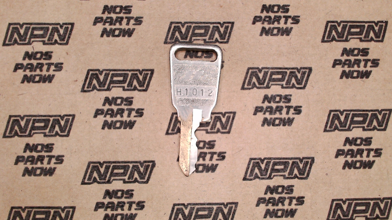 Vintage Used OEM Honda Ignition Switch & Lock Key Single Groove H1012