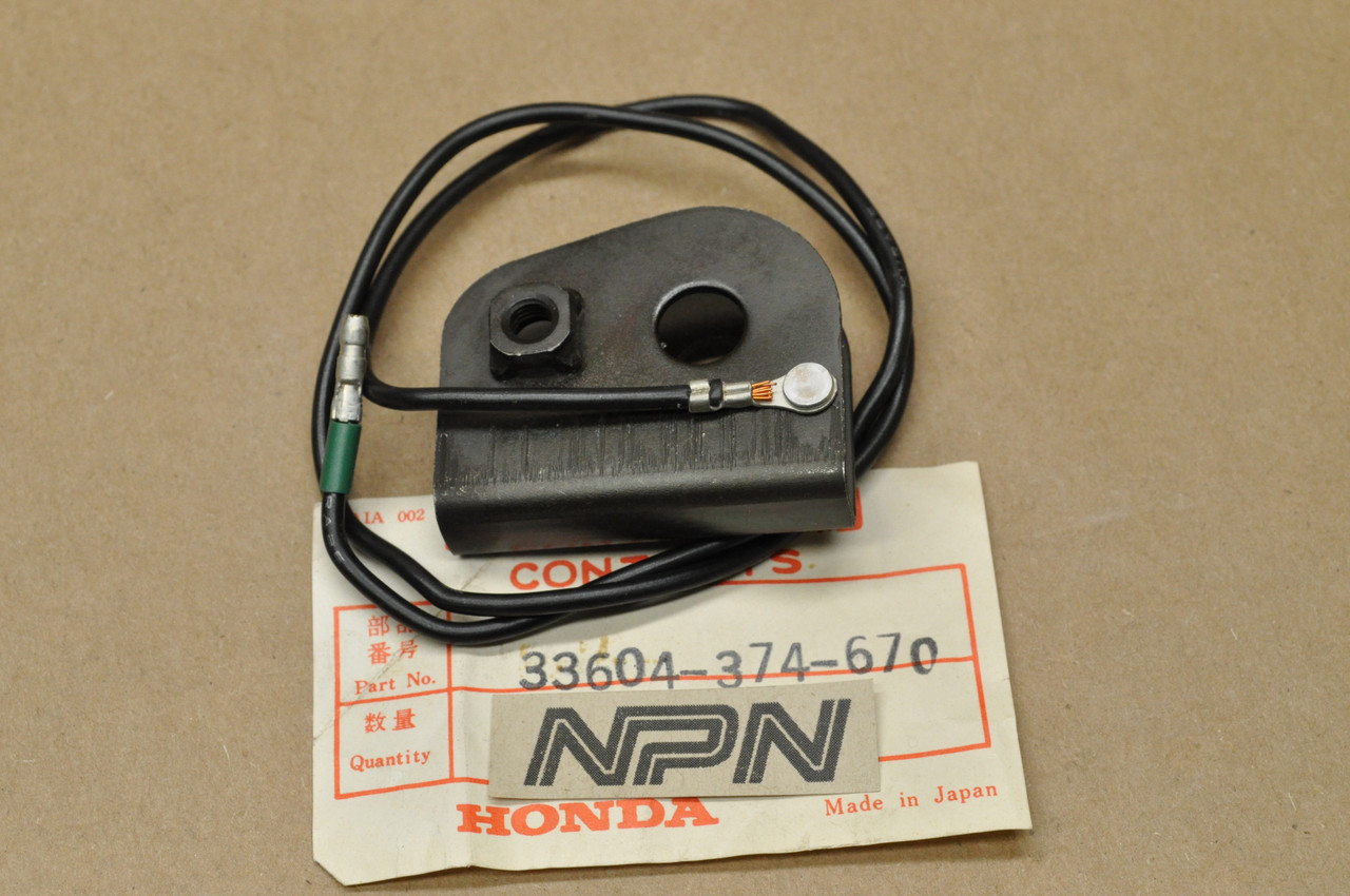 NOS Honda CB550 CB750 Right Rear Blinker Turn Signal Stopper 33604-374-670