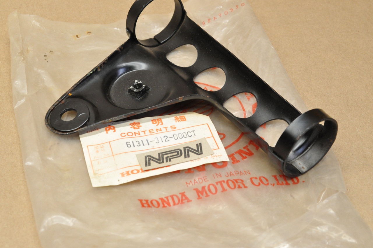 NOS Honda SL350 K1 Right Head Light Mount Fork Ear Stay Bracket 61311-312-000 CT