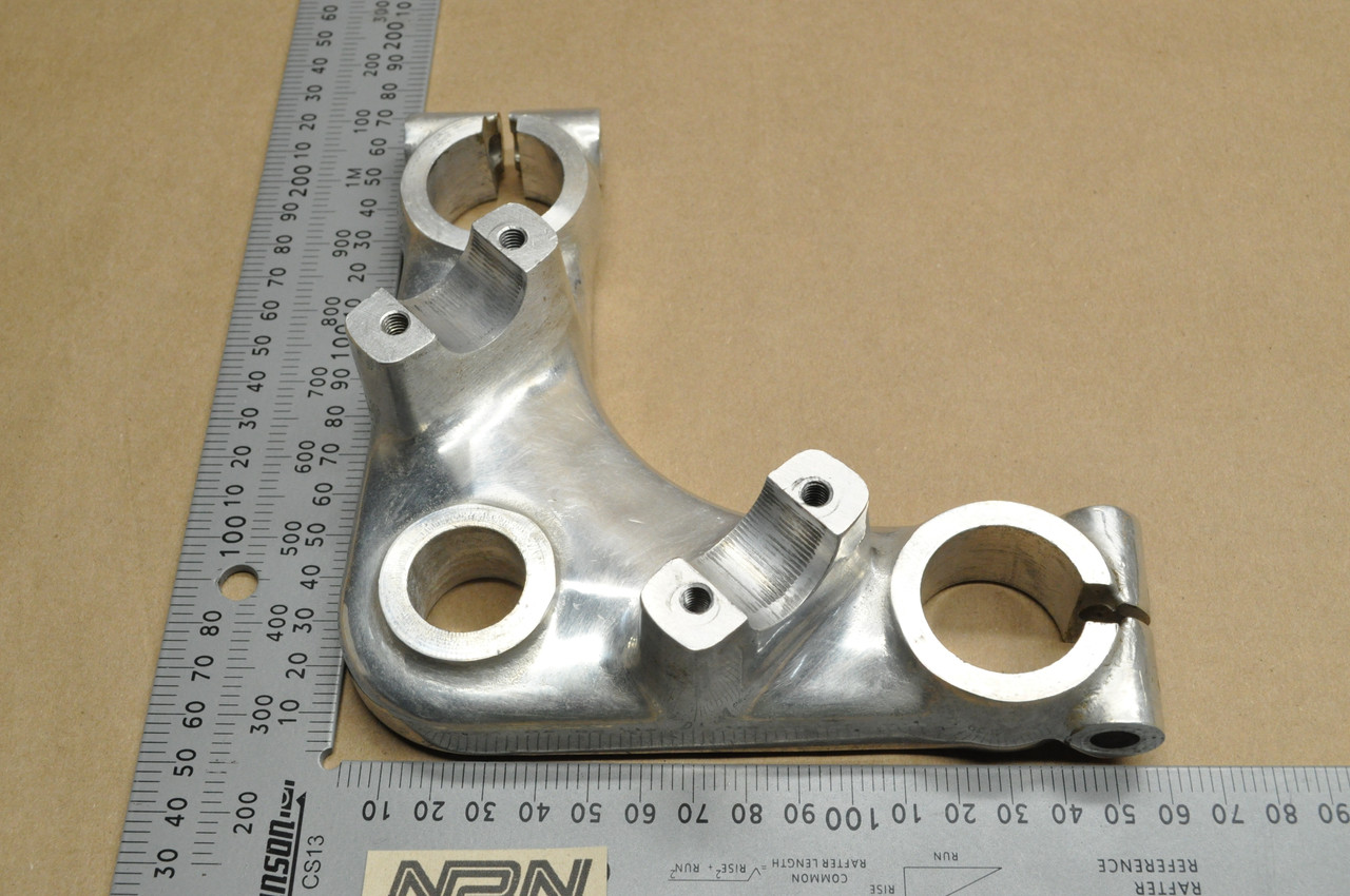 NOS Honda SL90 Front Fork Triple Tree Bridge Steering Stem Clamp 53231-074-000