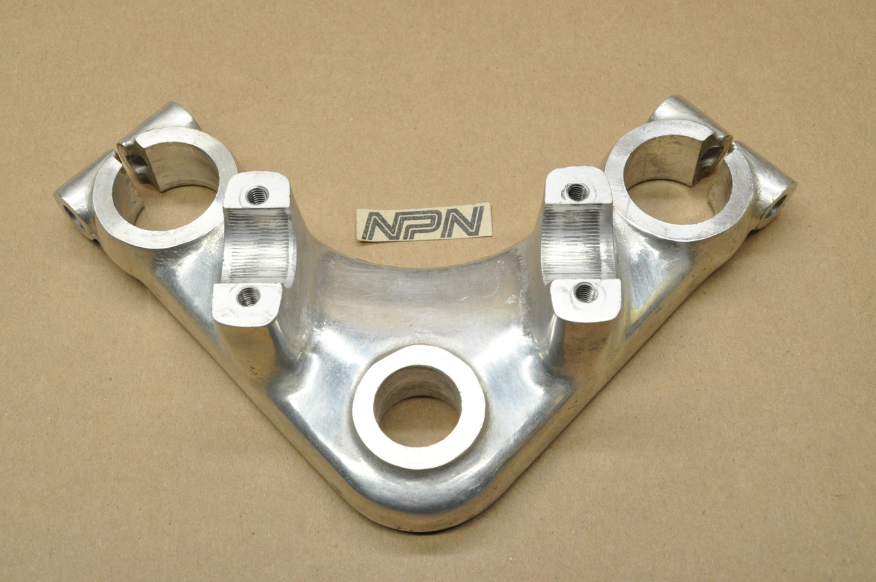 NOS Honda SL90 Front Fork Triple Tree Bridge Steering Stem Clamp 53231-074-000