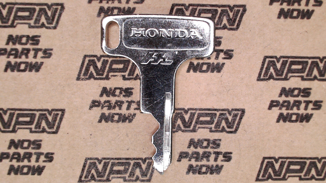 NOS Honda OEM Ignition Switch & Lock Key Single Groove H1203