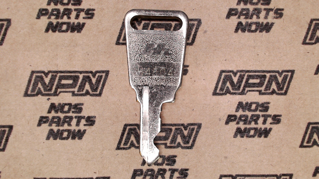 NOS Honda OEM Ignition Switch & Lock Key Single Groove H4604