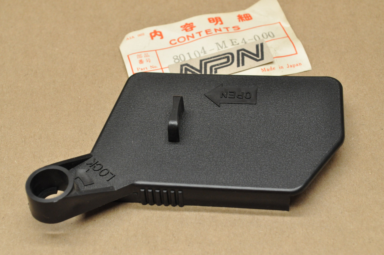 NOS Honda 1983 CB550 SC Nighthawk Tool Box Lid Cover 80104-ME4-000