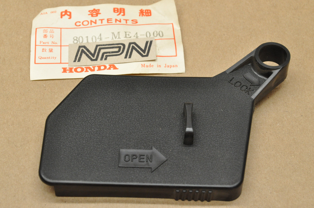 NOS Honda 1983 CB550 SC Nighthawk Tool Box Lid Cover 80104-ME4-000