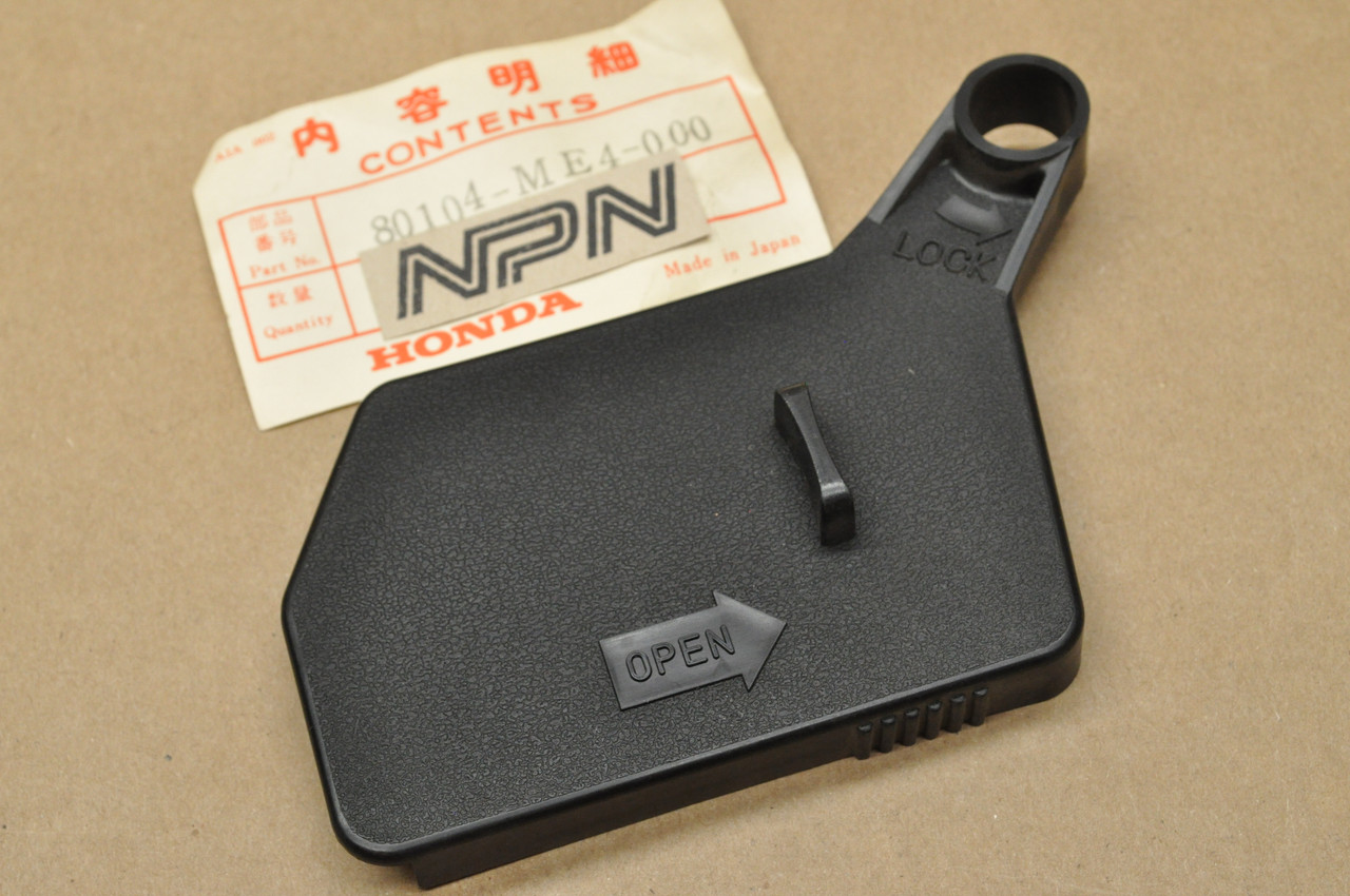 NOS Honda 1983 CB550 SC Nighthawk Tool Box Lid Cover 80104-ME4-000
