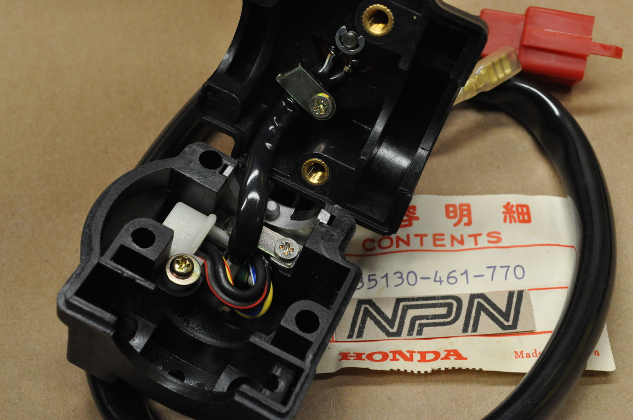 NOS Honda CB650 CB750F CB750 K CB900 Start Run Stop Kill Switch 35130-461-770