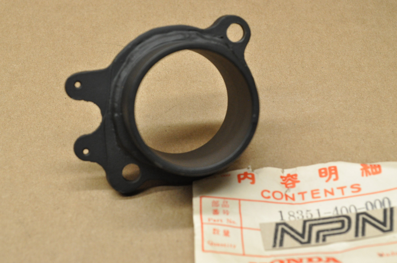 NOS Honda 1976-78 CR125 M 77-78 MT125 R Muffler Exhaust Pipe Joint 18351-400-000