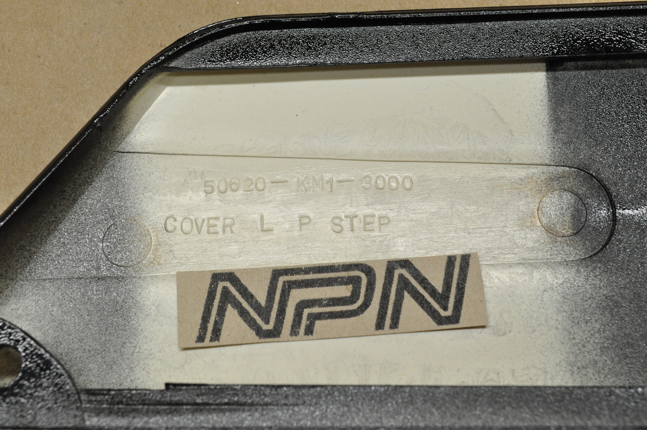 NOS Honda 1986-88 CH250 Elite Left Foot Rest Step Pillion Cover 50620-KM1-310 ZF