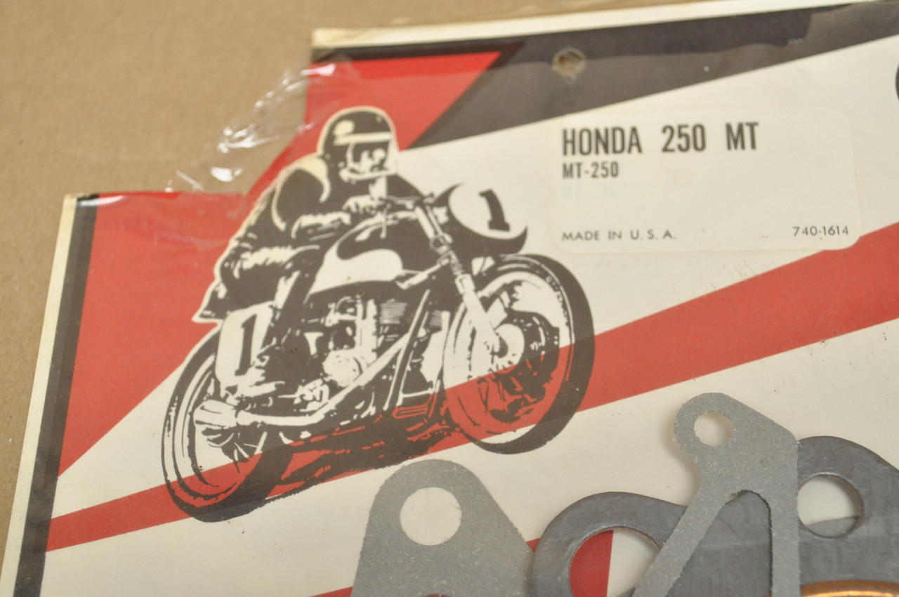 NOS Honda MT250 Balkamp USA Complete Top & Bottom End Gasket Kit 740-1614