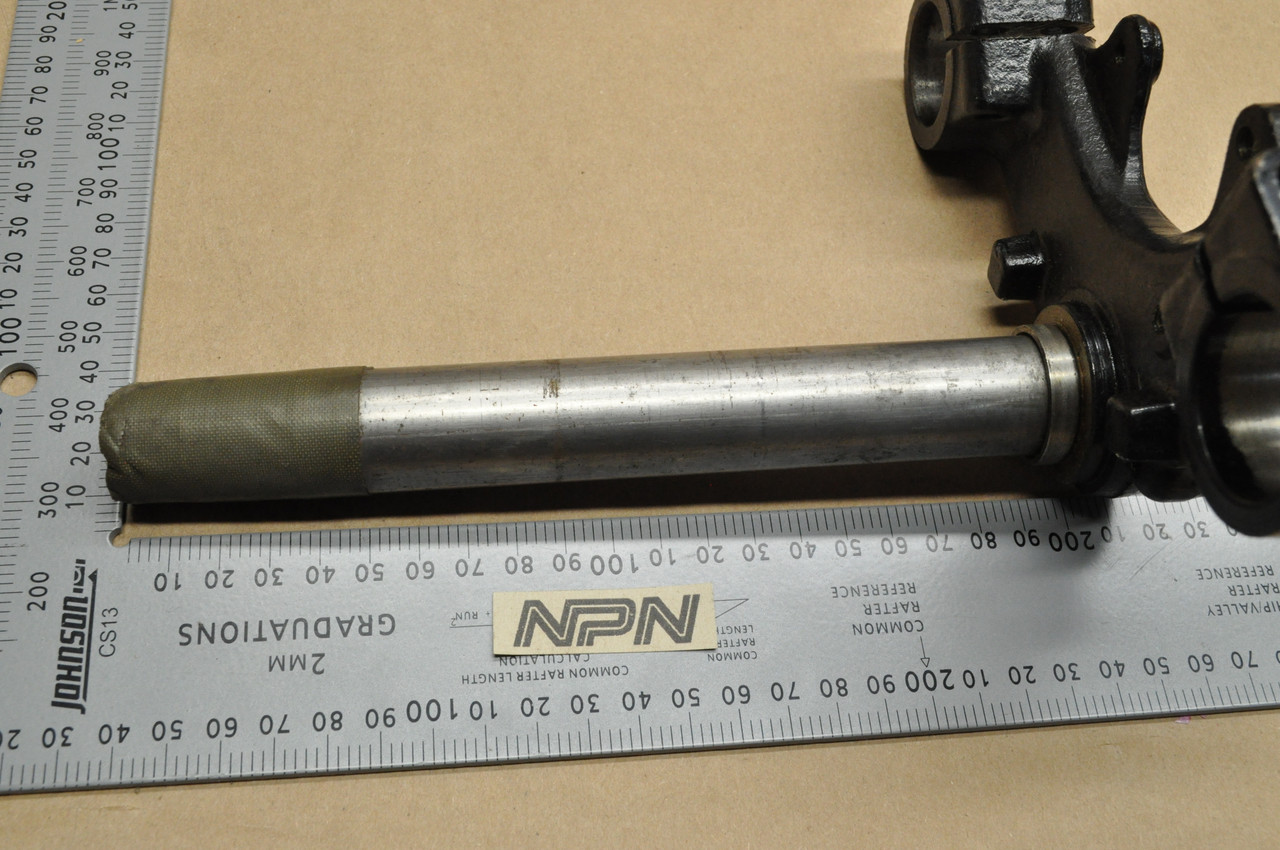 NOS Yamaha 1974-75 MX100 Steering Stem Fork Triple Tree Bridge 427-23340-00-33