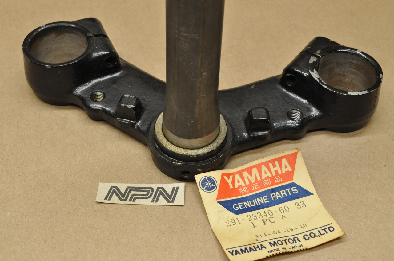 NOS Yamaha DT1 DT2 DT3 RT1 RT2 RT3 Stem Fork Triple Tree Bridge 291-23340-60-33