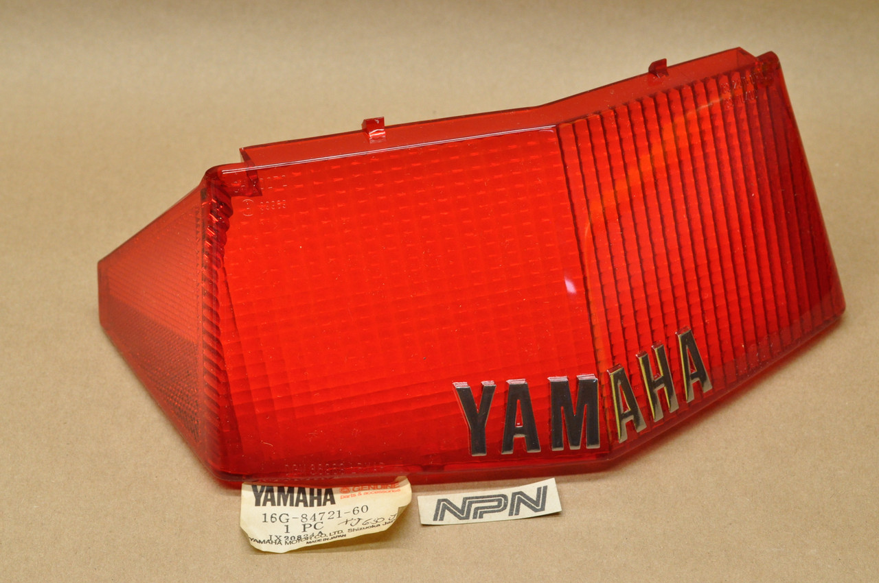 NOS Yamaha 1982-83 XJ650 Maxim Tail Light Lamp Lens Cover 16G-84721-60