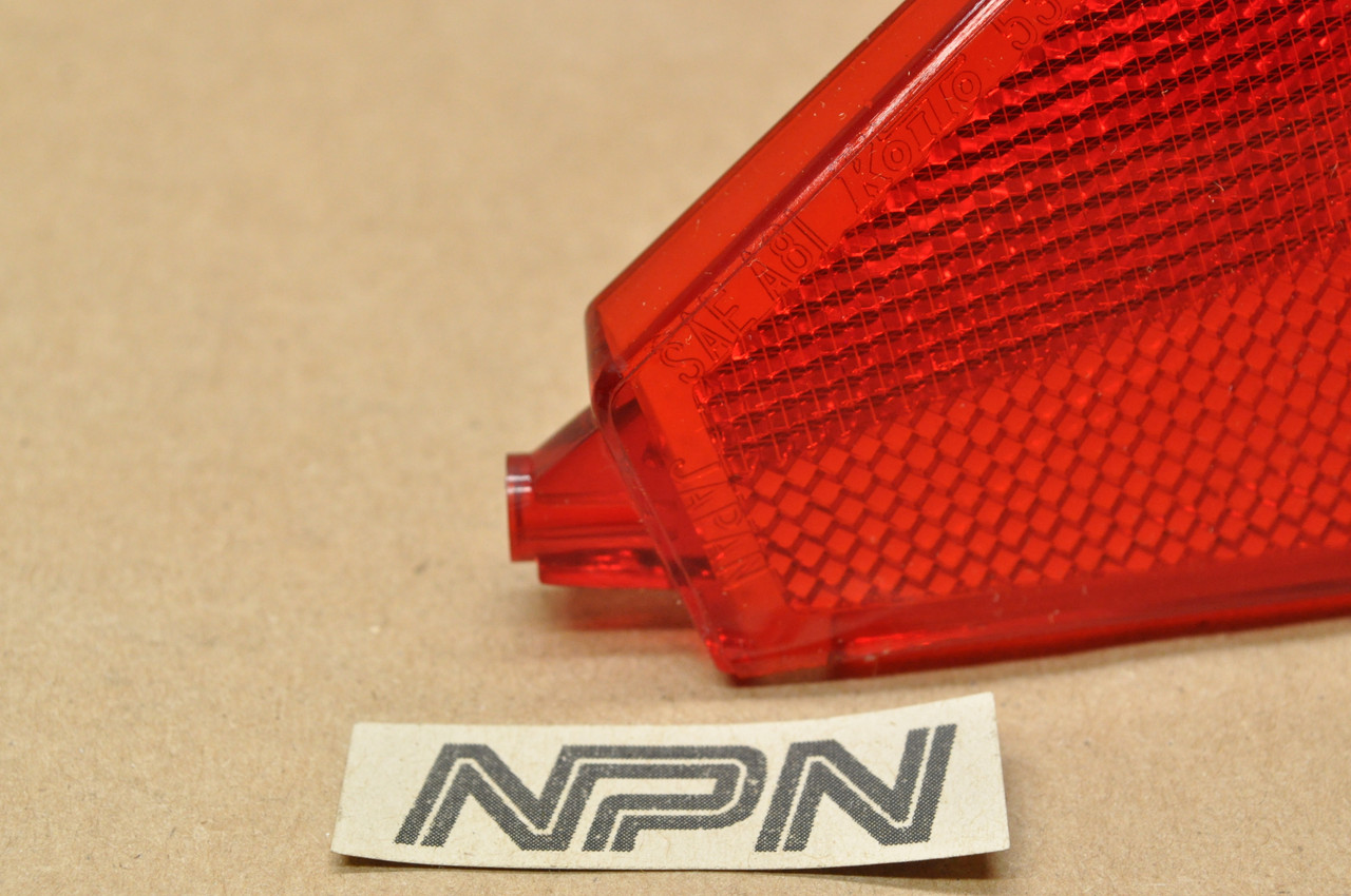 NOS Yamaha 1982-83 XJ650 Maxim Tail Light Lamp Lens Cover 16G-84721-60