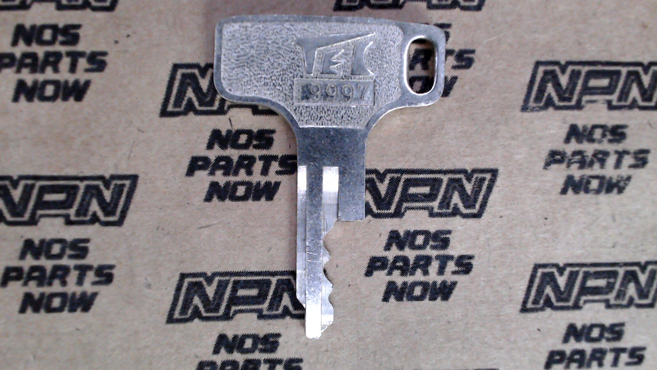 NOS Honda OEM Ignition Switch & Lock Key Ward Cut Double Groove T9997