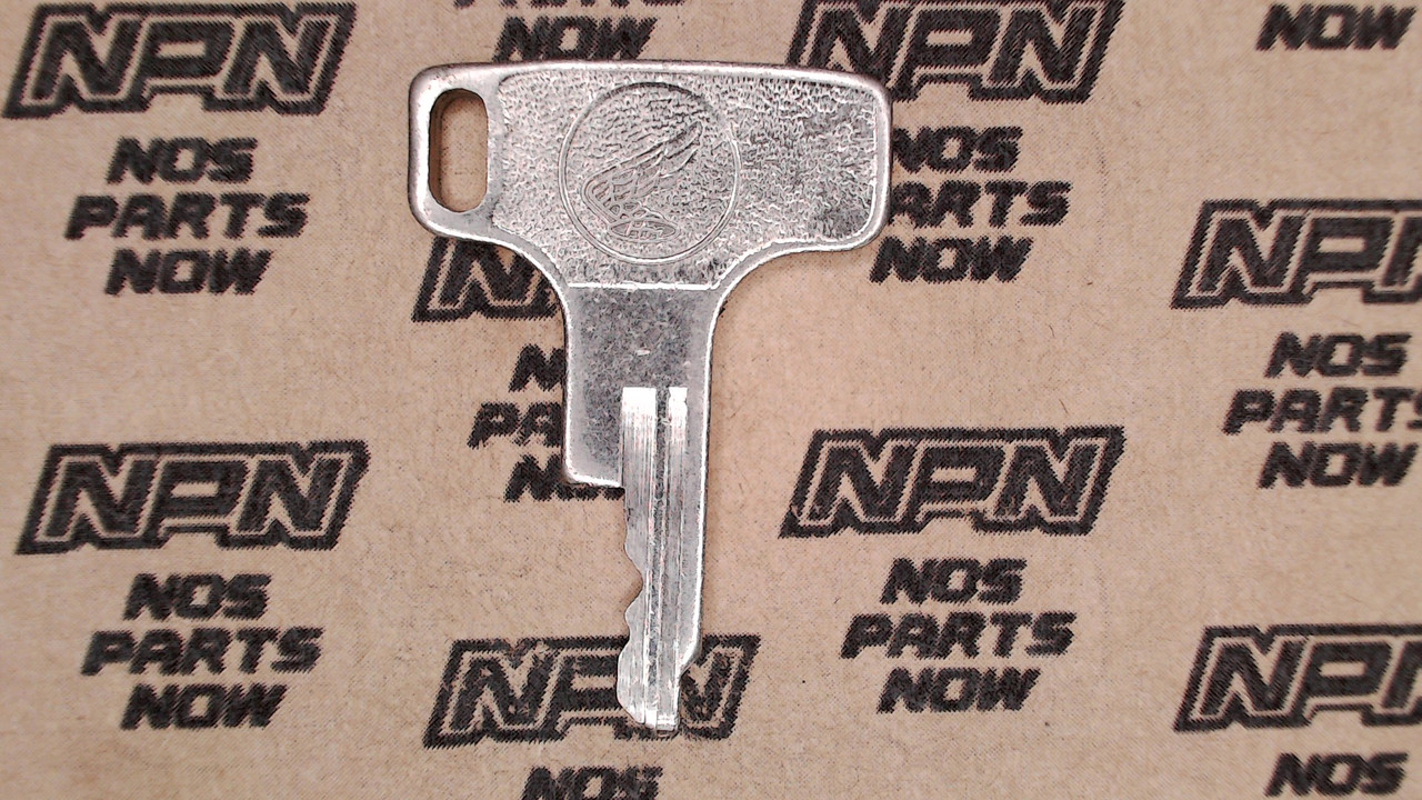 NOS Honda OEM Ignition Switch & Lock Key Ward Cut Single Groove T1364