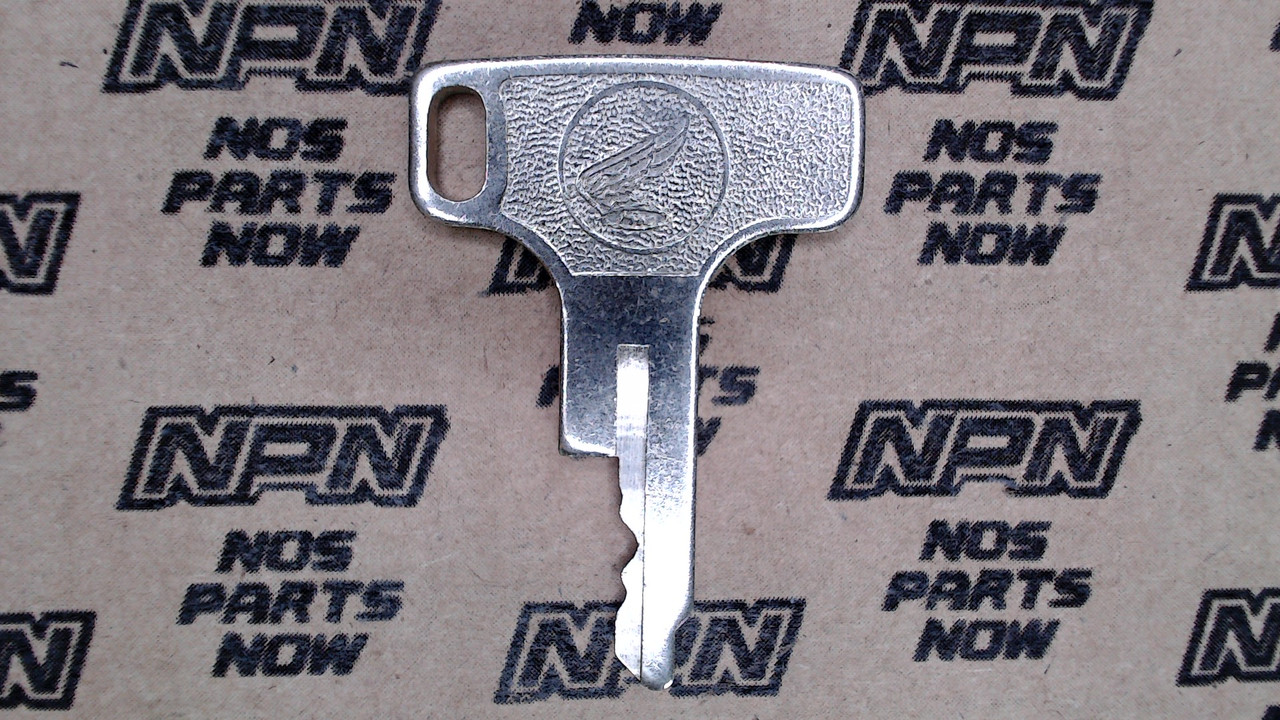 NOS Honda OEM Ignition Switch & Lock Key Ward Cut Double Groove T6364