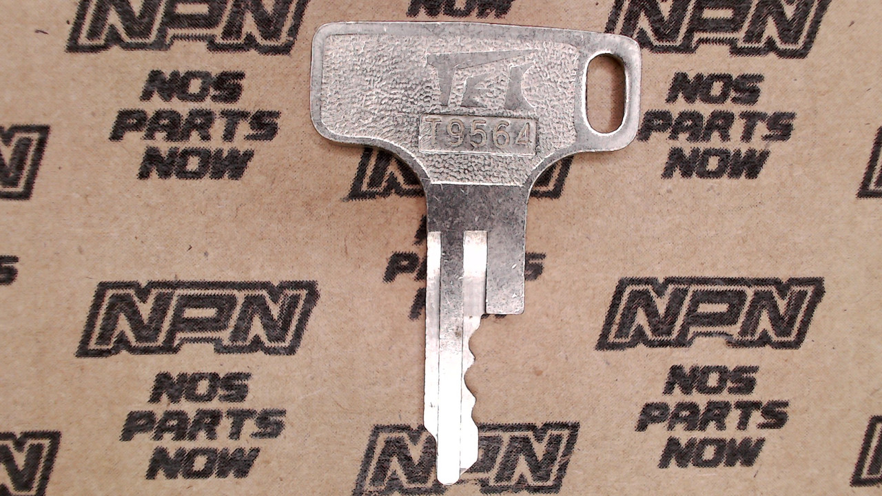 NOS OEM Honda Ignition Switch & Lock Key Ward Cut Double Groove T9564